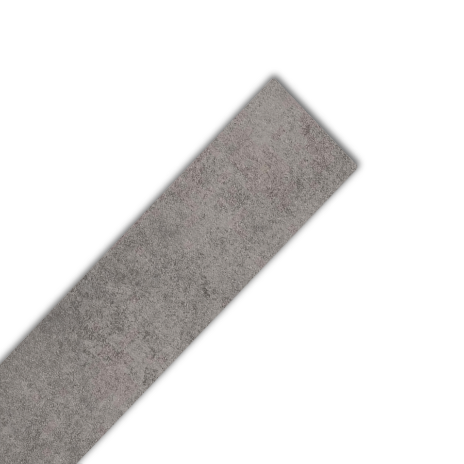 Axiom Brushed Concrete Laminate Edging Strip - 2m