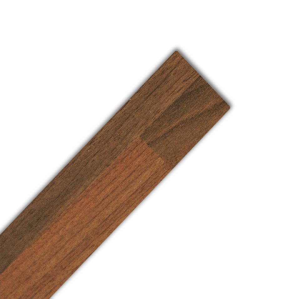 Prima Natural Block Walnut Laminate Edging Strip - 1.4m