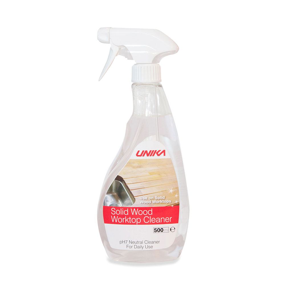 Unika Solid Wood Worktop Cleaner - 500ml 