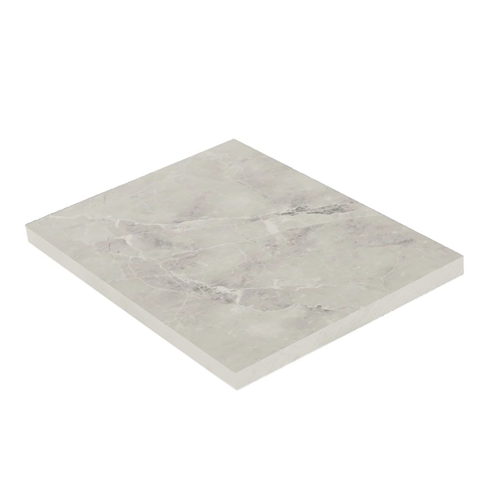 Natural Marble Solid Laminate Worktop Sample - 200mm X 150mm X 12mm 